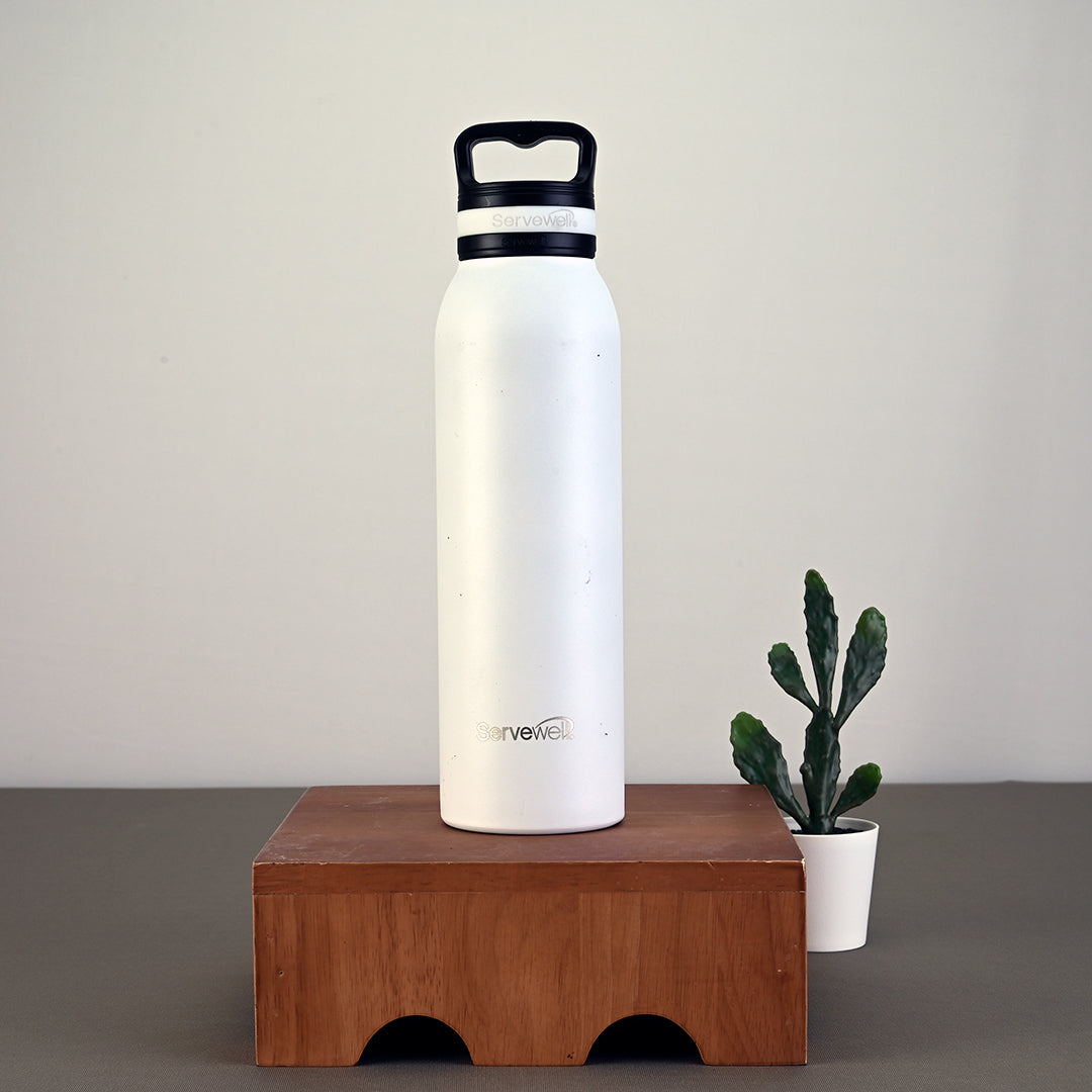 Oslo Vacuum Bottles Tulip White