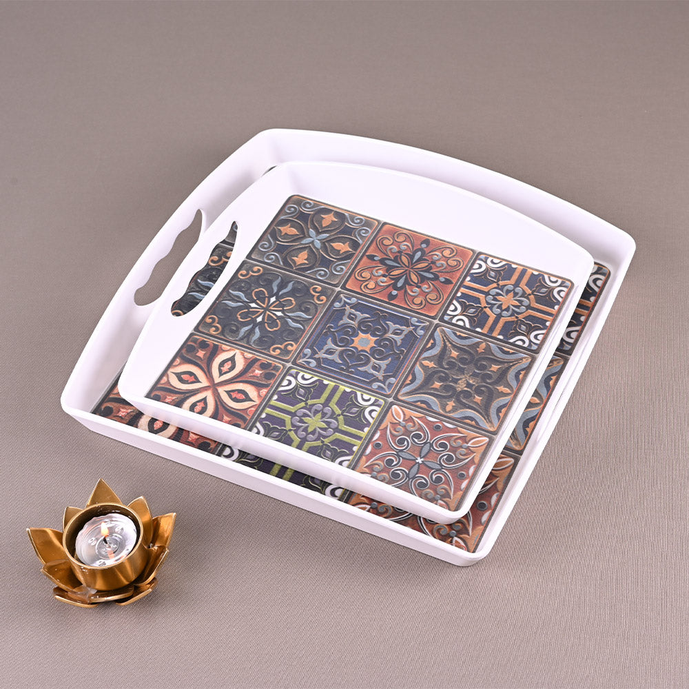 2pc Bliss Trays Set: Morocco
