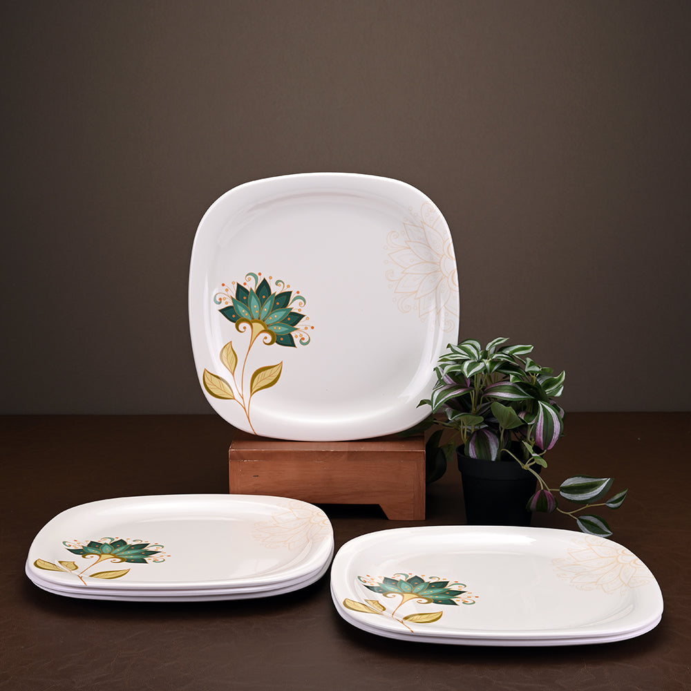 6pc buffet plate set 32.5cm: Exotic Bloom