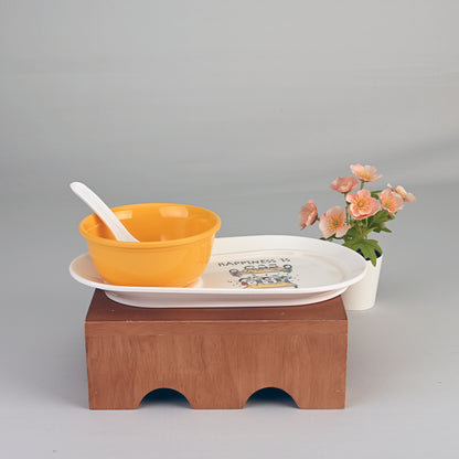 Soup Set 3 pc - Happiness Yellow