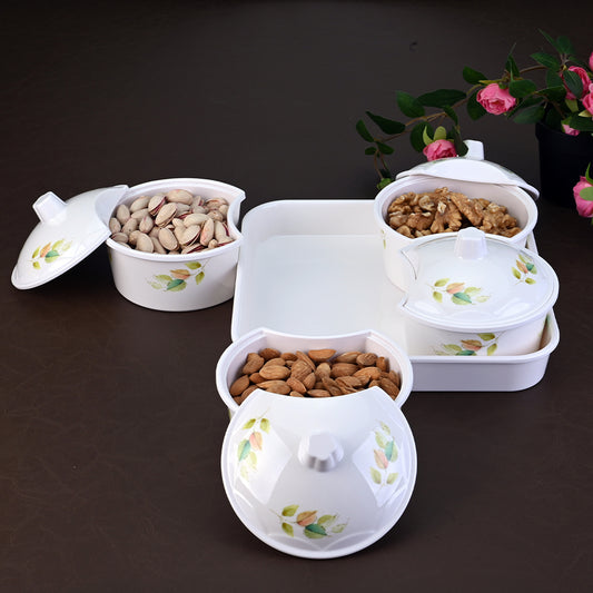 5pc Dry Fruit Set- Bay Leaves