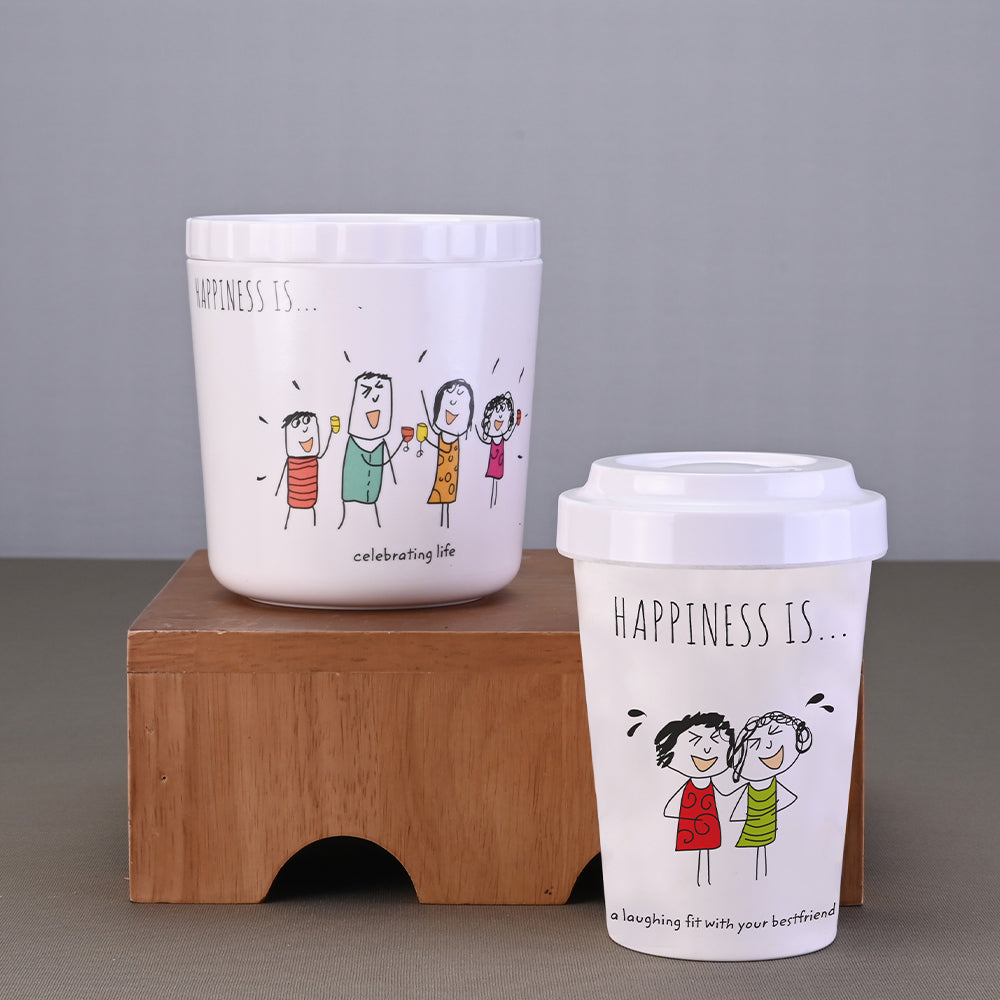 Servewell Travel Old Enough Set 2 pc - Happiness Is
