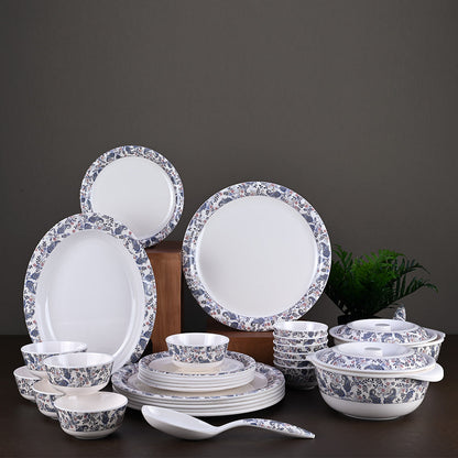 31pc Dinner Set: Indie Paisley