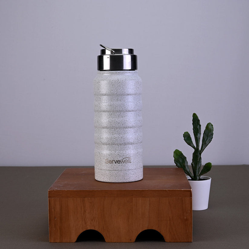 Twister Stainless Steel Vacuum Bottle by Servewell