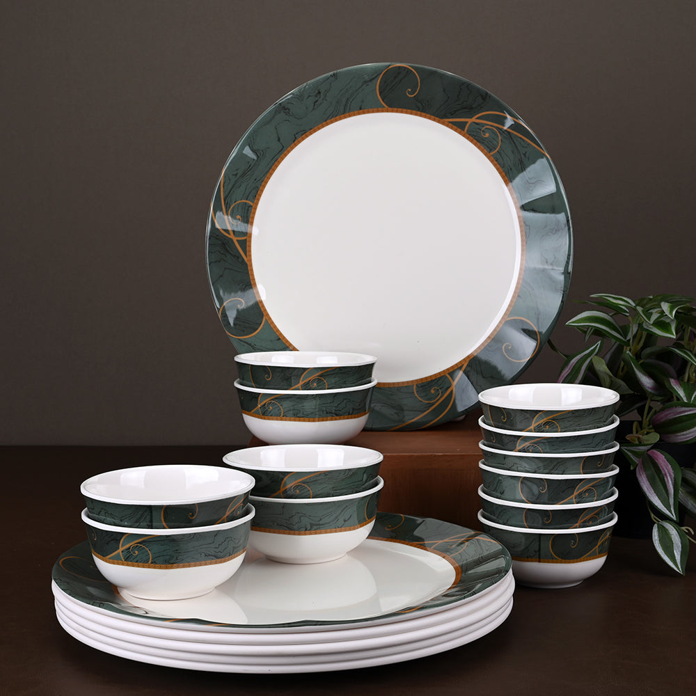 6pc dinner plate set: Diza