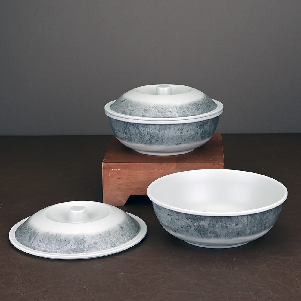 Serving Bowl Set: Crater