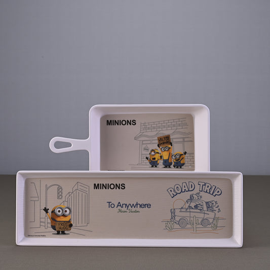 Servewell Platter Old Enough Set 2 pc – Minions