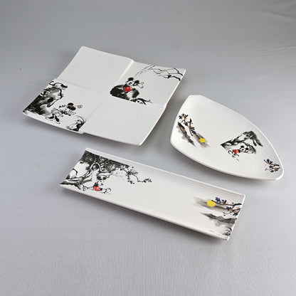 Platter Set 3 pc - Mickey Watermark