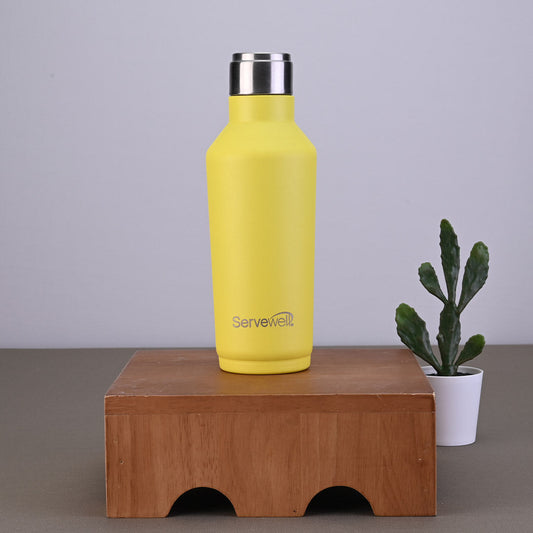 Alaska Single Wall Bottles Lemon Yellow