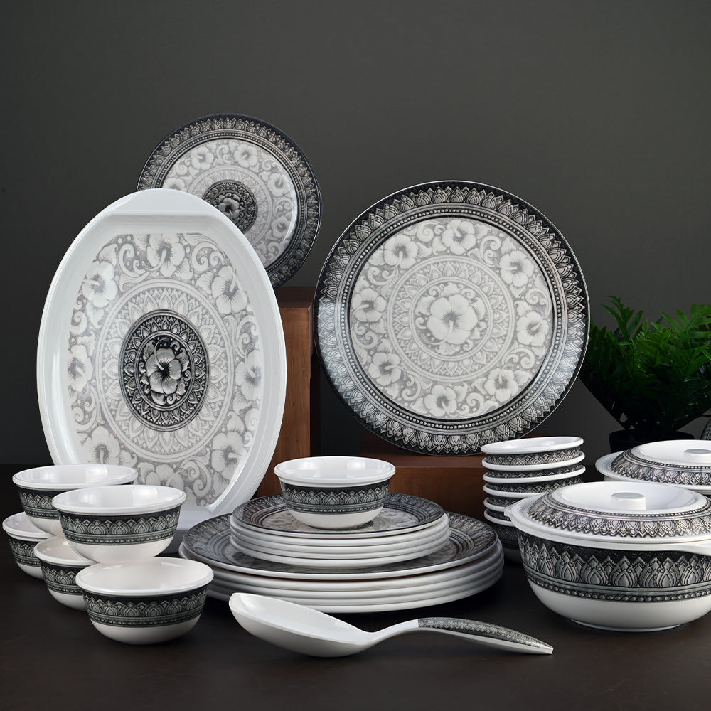 31 pc Dinner Set - Antique