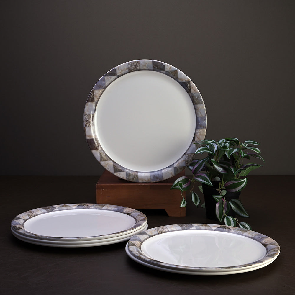 6 pc Dinner Plate Set 28 cm - Supermus