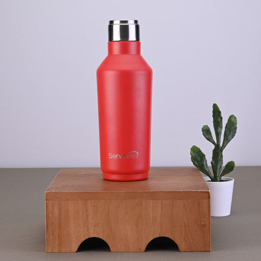 Alaska SS Single Wall Bottles - Fuji Red