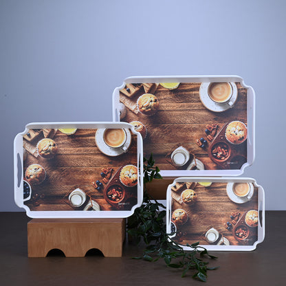 3pc Trays Set: Bakery Delight
