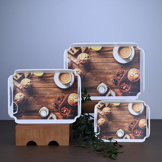 3pc Trays Set: Bakery Delight