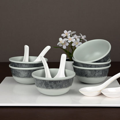 12pc Soup Set: Crater