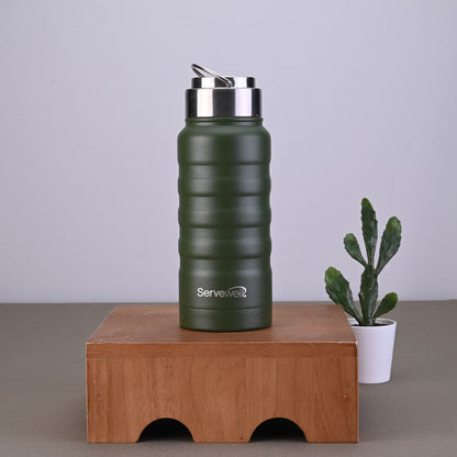 Twister Vacuum Bottles Army Green