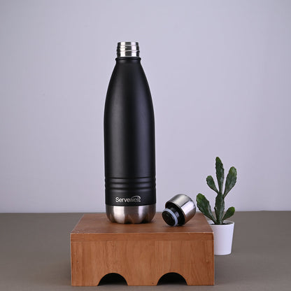 Indus Vacuum Bottles Black