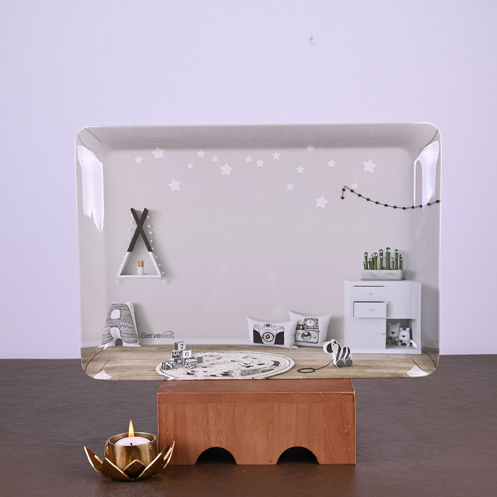 3pc Trays Set: Playroom