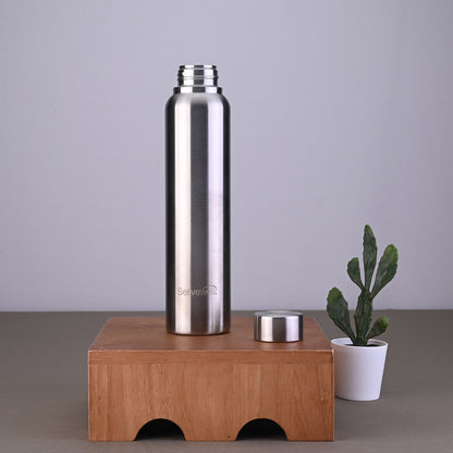 Sleek SS Single Wall Bottles - Steel