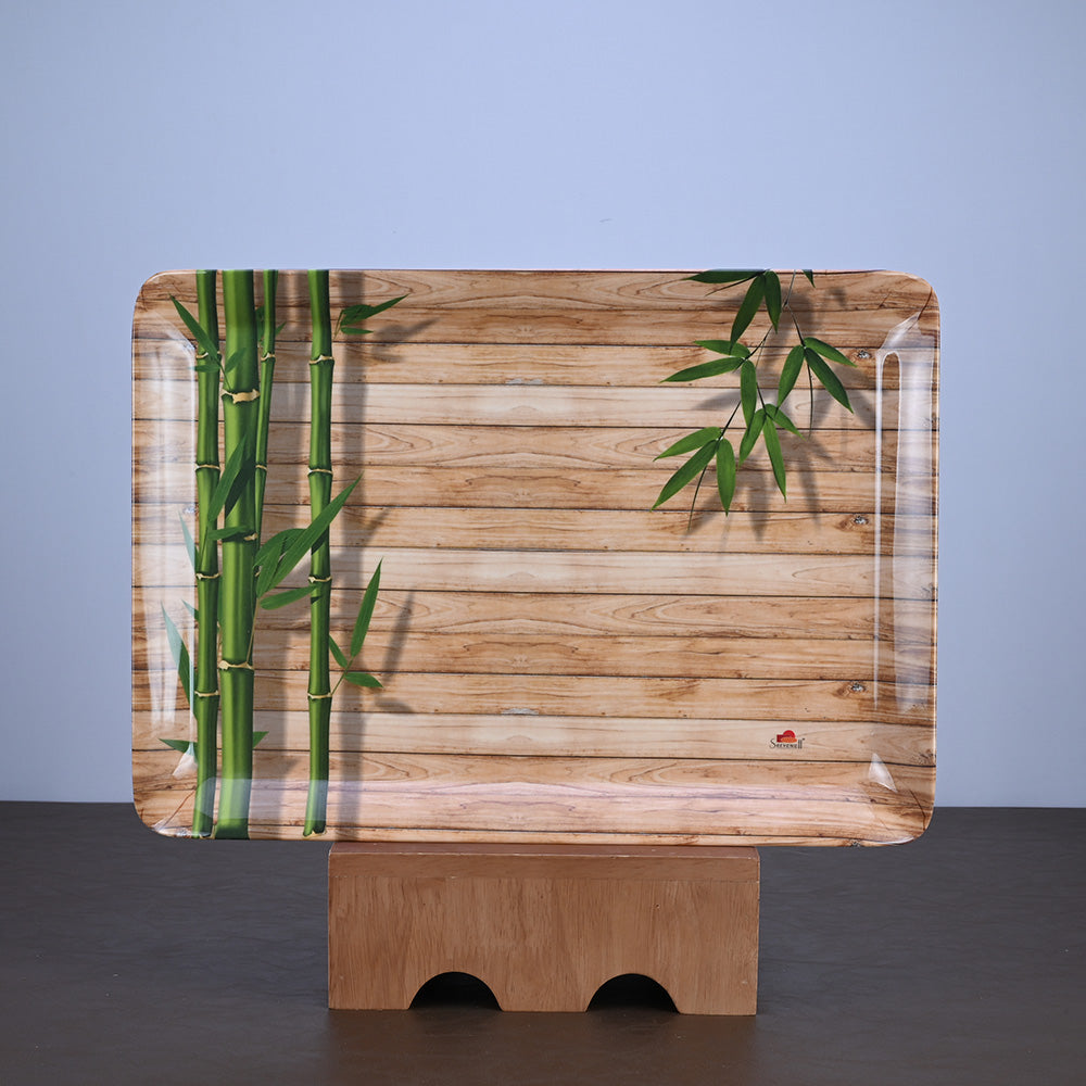 3pc Trays Set: Bamboo Delight