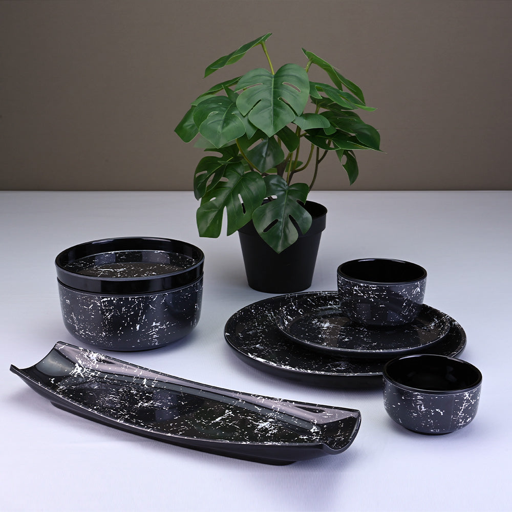 23pc Dinner Set: Drizzle