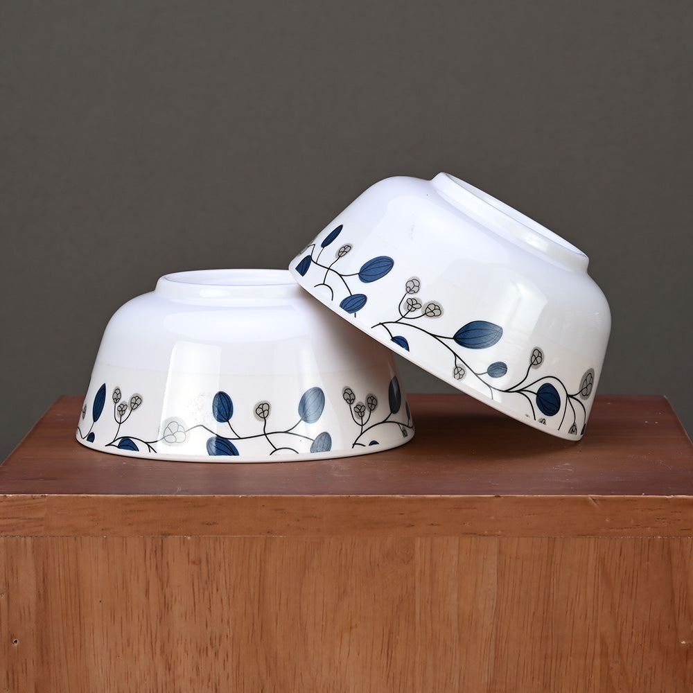 6pc Veg Bowl Set: Blue Decor
