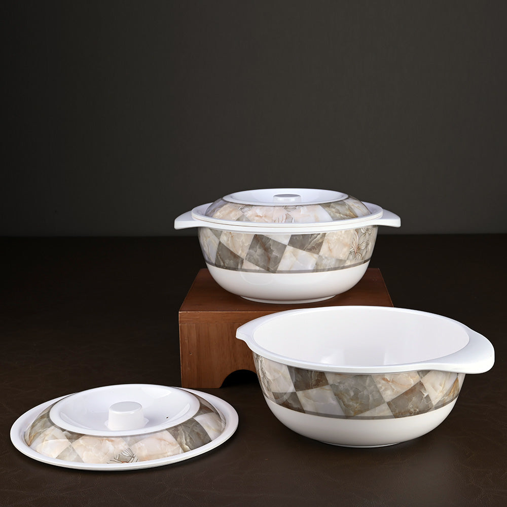 4 pc Serving Bowl with Lid Set 19 cm - Supermus