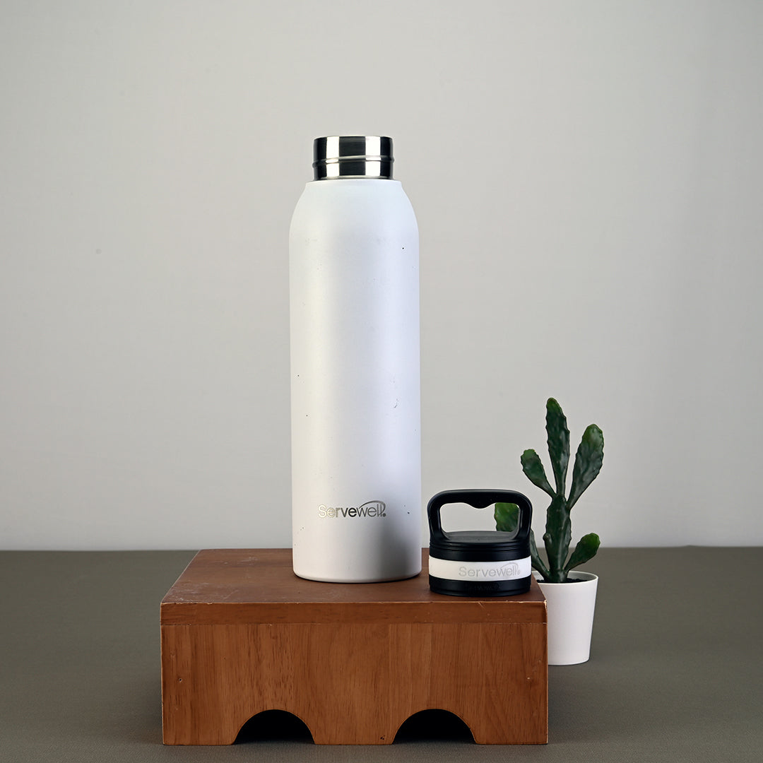 Oslo Vacuum Bottles Tulip White