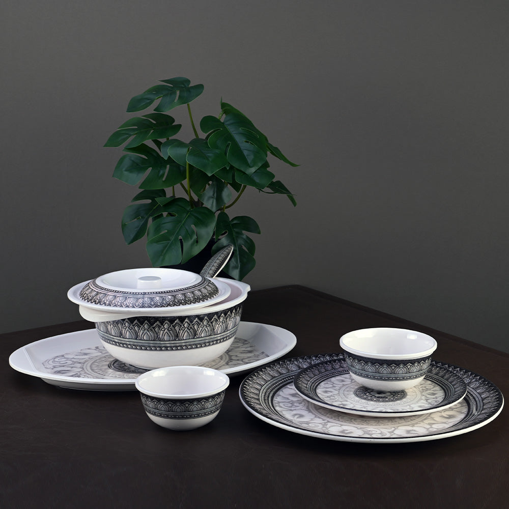 31 pc Dinner Set - Antique