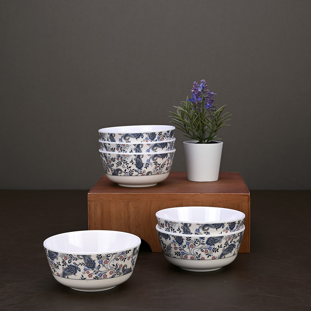 18pc Dinner Set: Indian Paisley