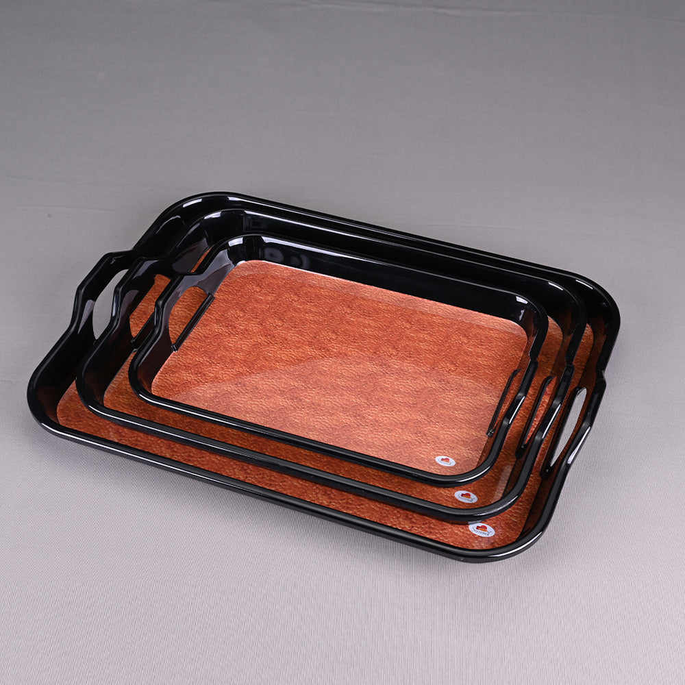 3pc Trays Set: Copper