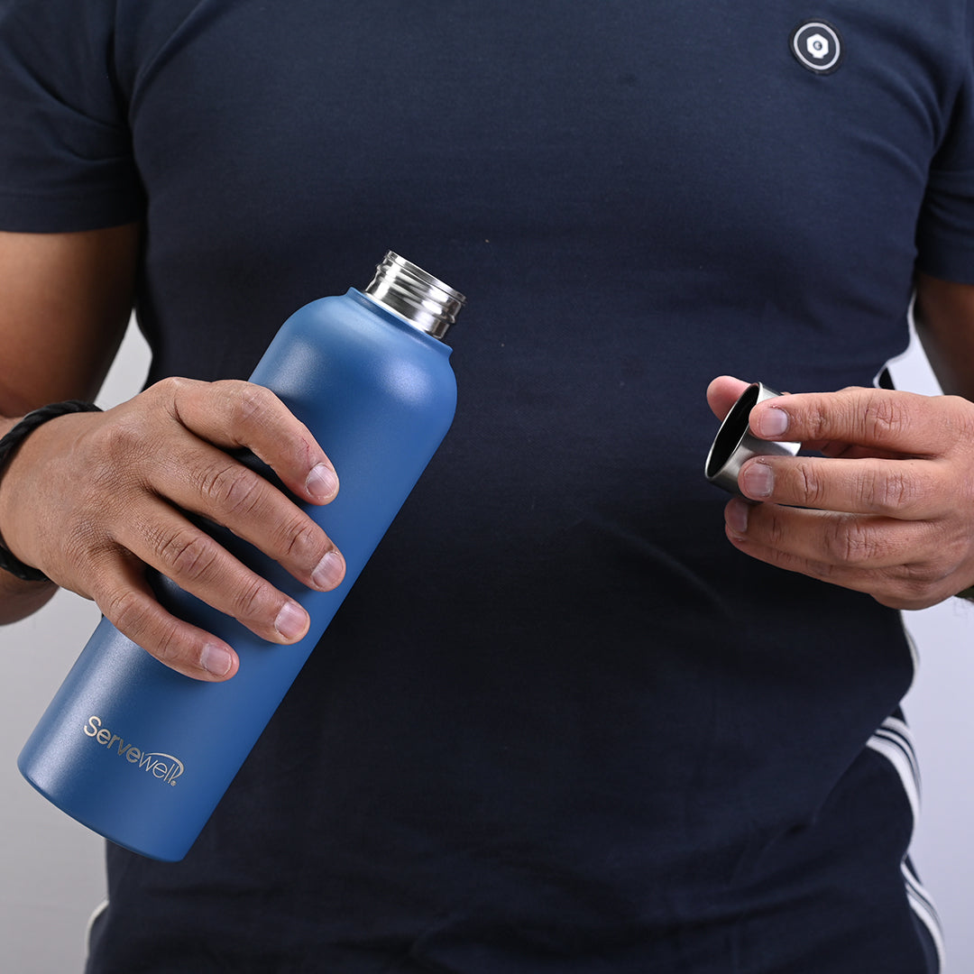 Osaka Single Wall Bottles Imperial Blue