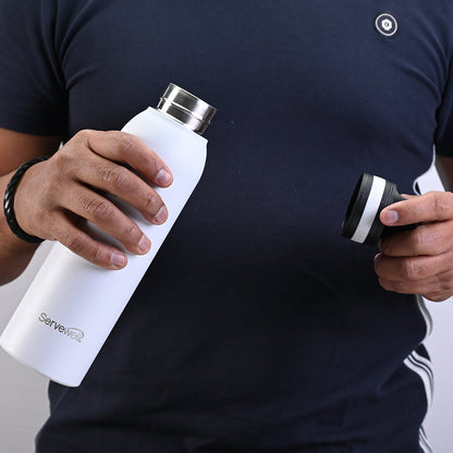 Oslo Vacuum Bottles Tulip White