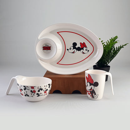 Snack Set 3 pc - Mickey