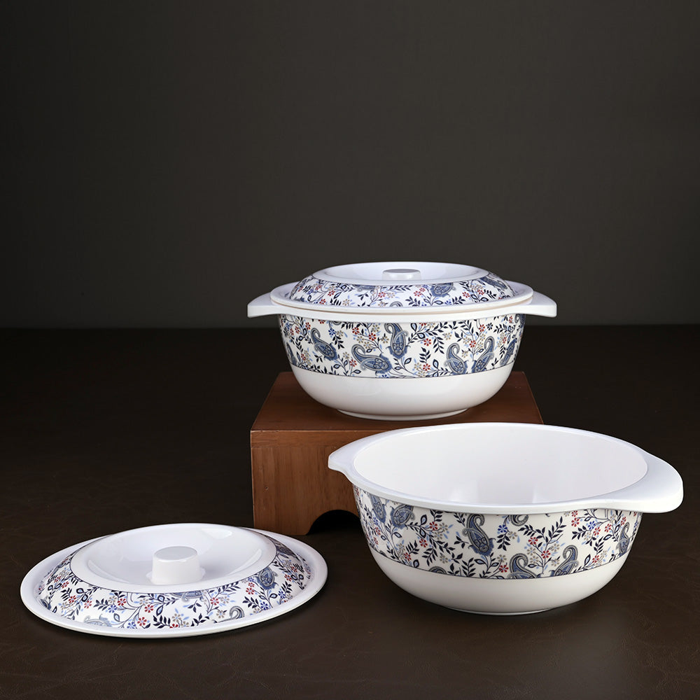 Serving Bowl Set: Indian Paisley