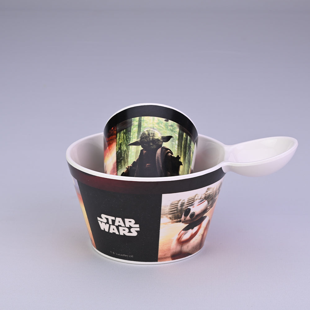2pc Fries Bowl and Glass: Starwars
