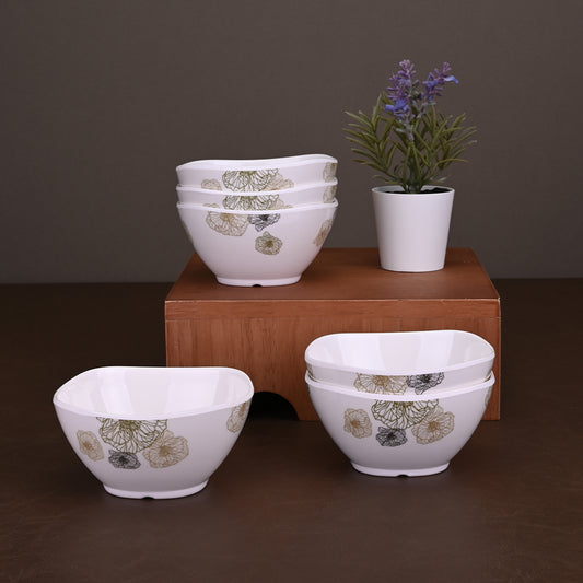 6pc Veg Bowl Set: Doodle