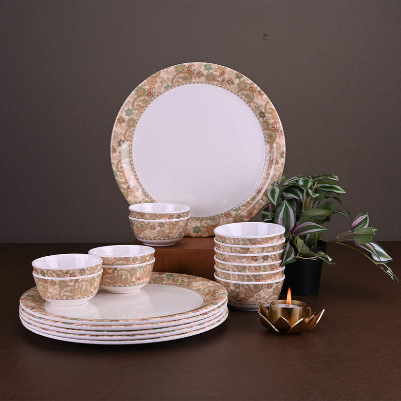 Badaami Dinner Set by Servewell