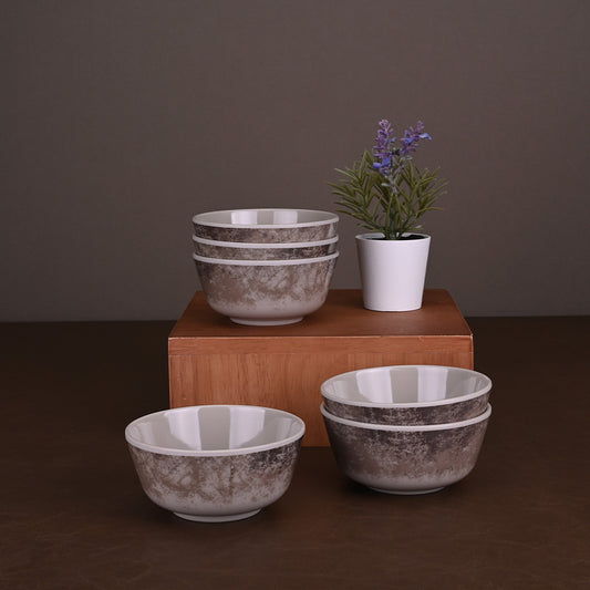 6pc Veg Bowl Set: Canvas