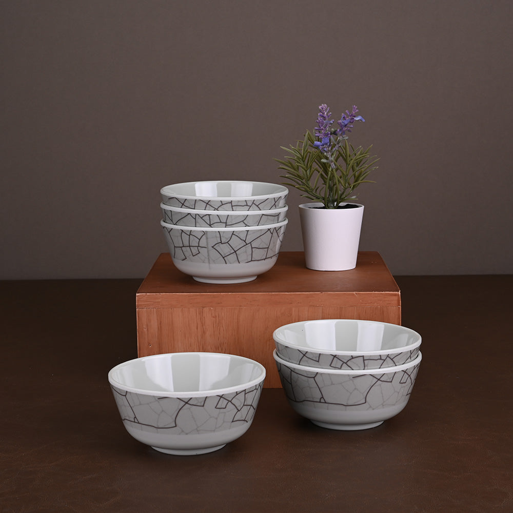 6pc Veg Bowl Set: Veins