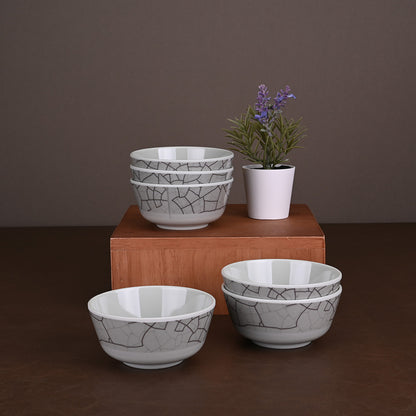 6pc Veg Bowl Set: Veins