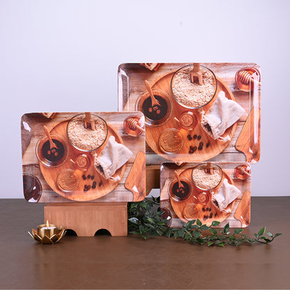 3pc Trays Set: Honey Oats
