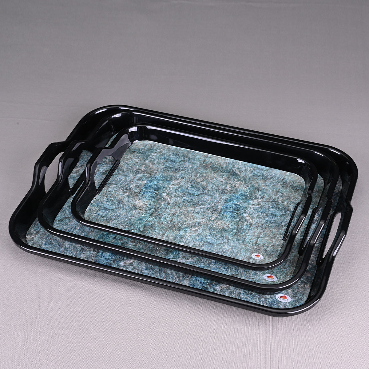 3pc Trays Set: Mystic Blue