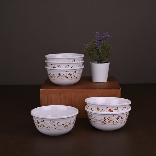 6pc Veg Bowl Set 10.5cm: Filigree