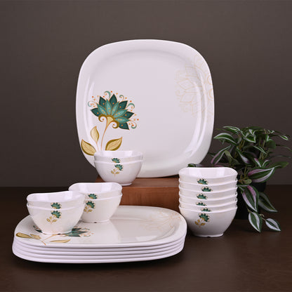18pc Dinner Set: Exotic Bloom