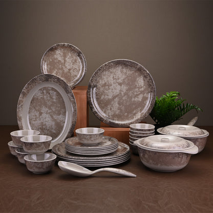 31pc Dinner Set: Canvas