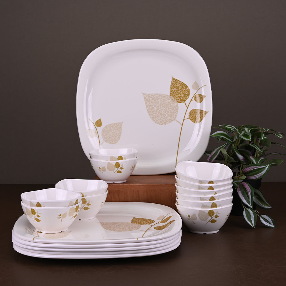 18pc Dinner Set: Foliage