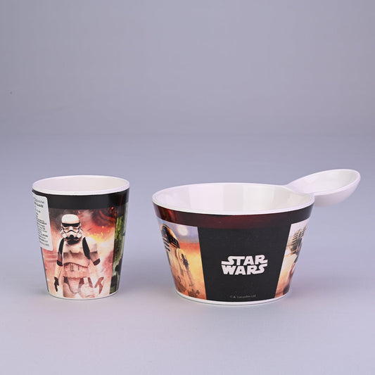 2 pc Fries Bowl & Glass Set - Starwars