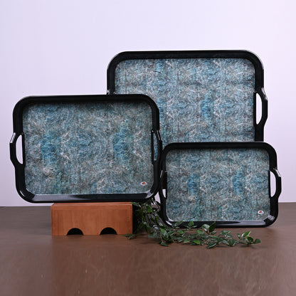 3pc Trays Set: Mystic Blue