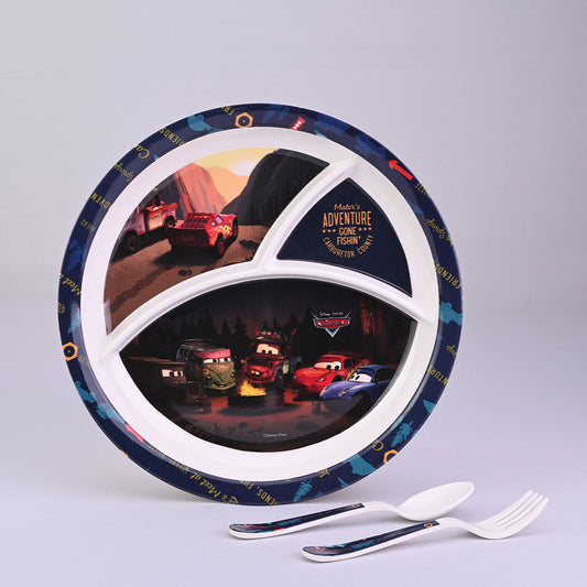 3pc 3 Partition (Round): Cars